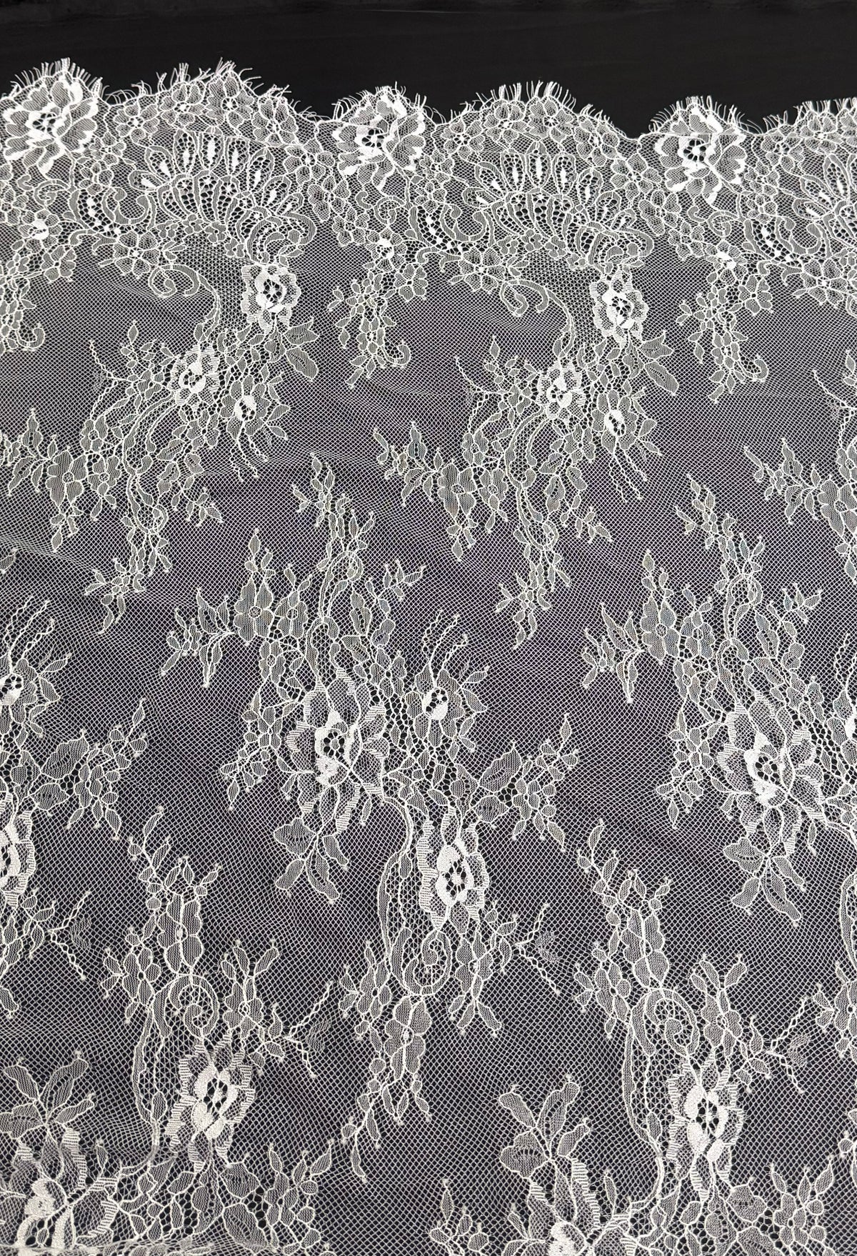 French Chantilly Lace (bordered)