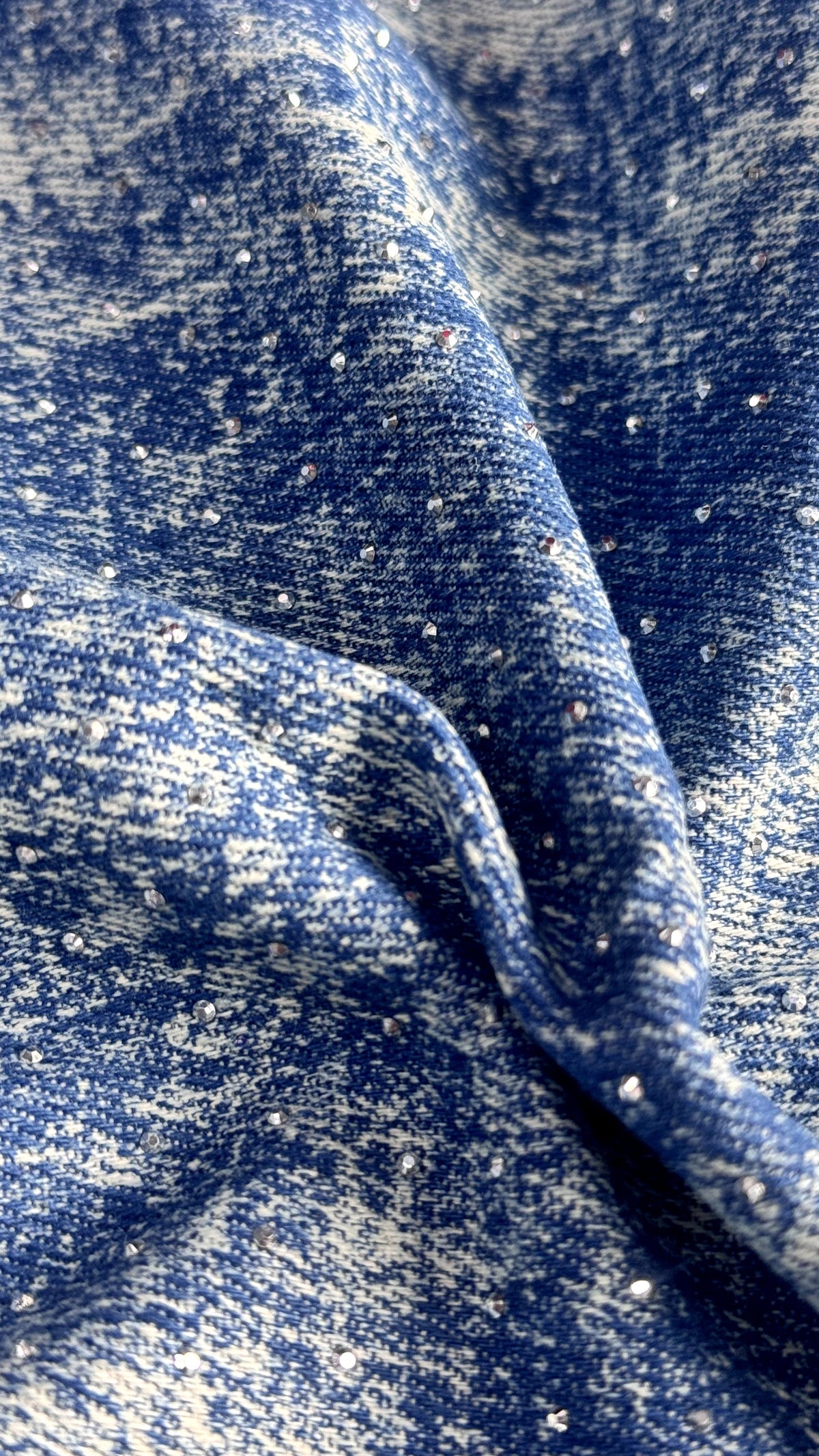Rhinestone denim