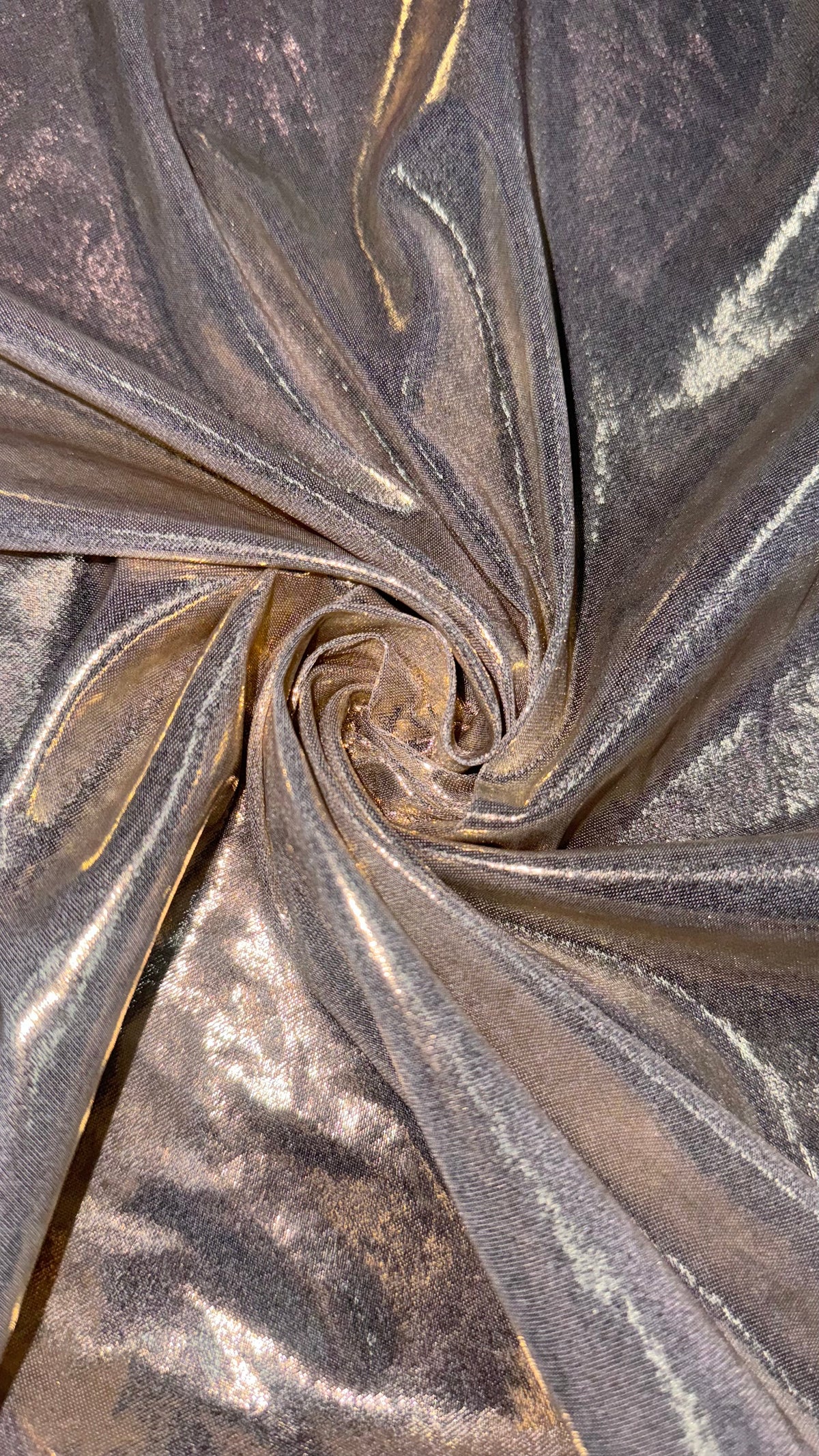 Metallic lycra