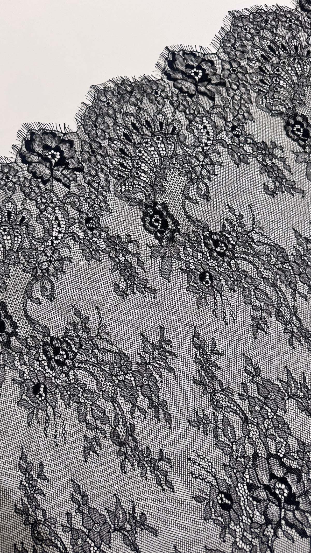 French Chantilly Lace (bordered)