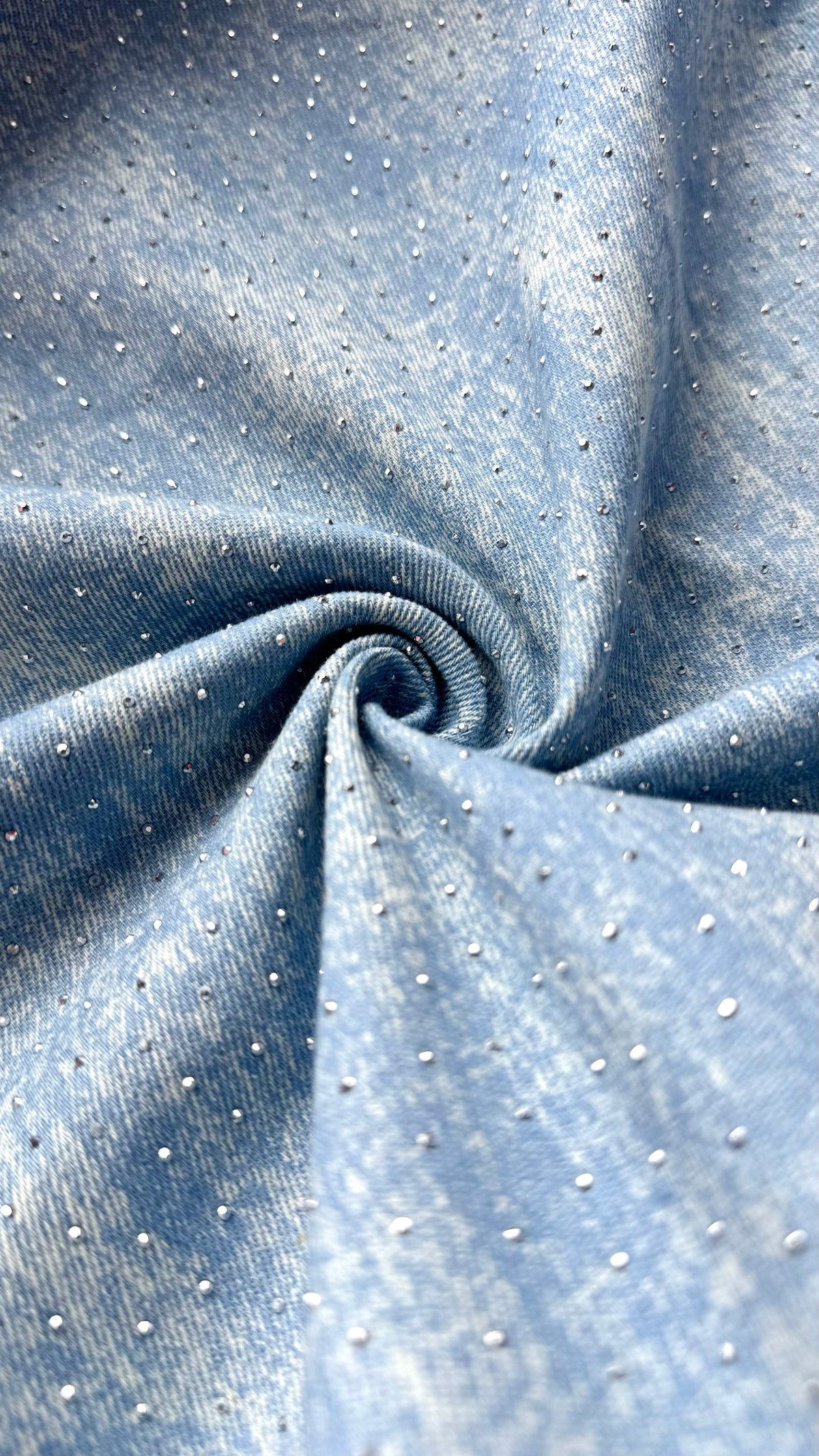 Rhinestone denim
