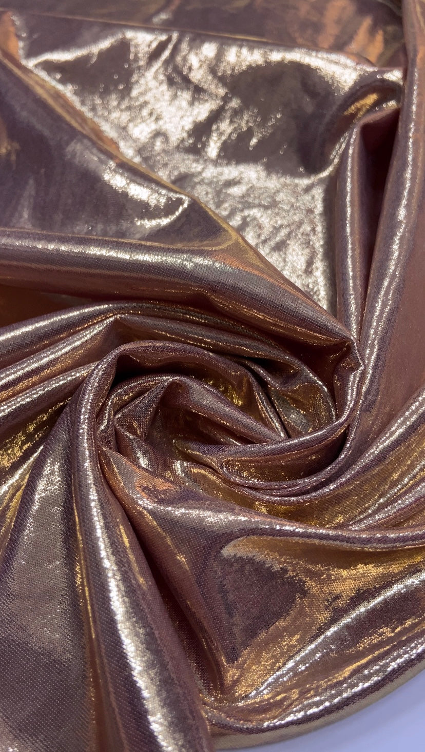 Metallic lycra