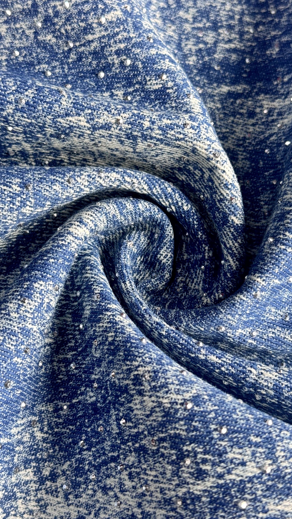 Rhinestone denim